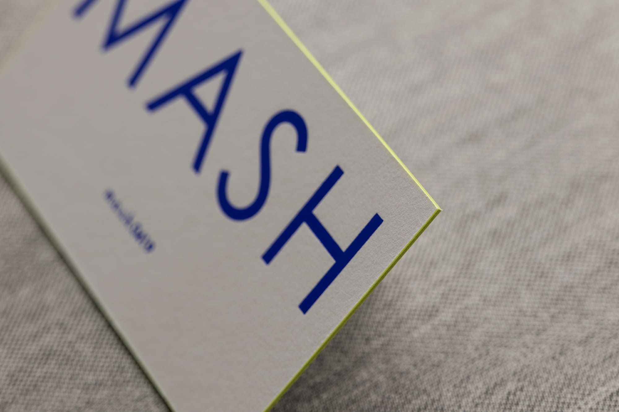 スノーブル紙印刷名刺