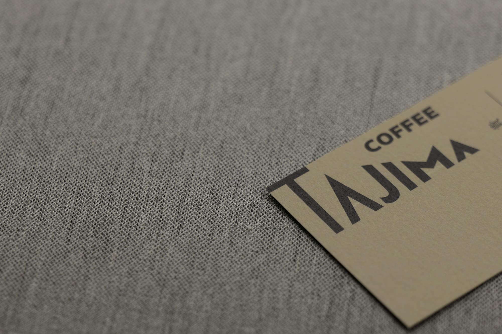 かっこいいカフェ名刺デザイン