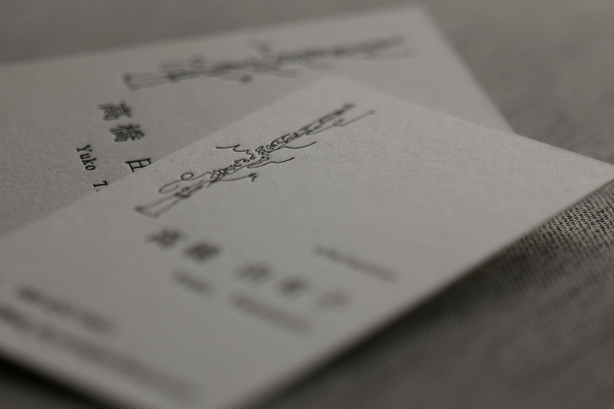 特殊なデザイン名刺