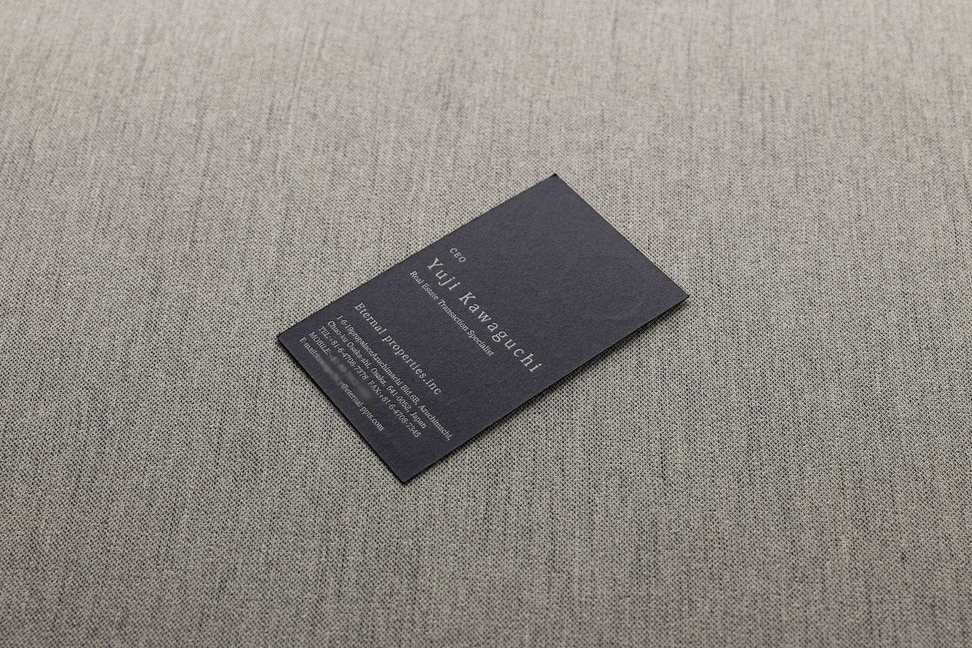 特別なデザイン名刺