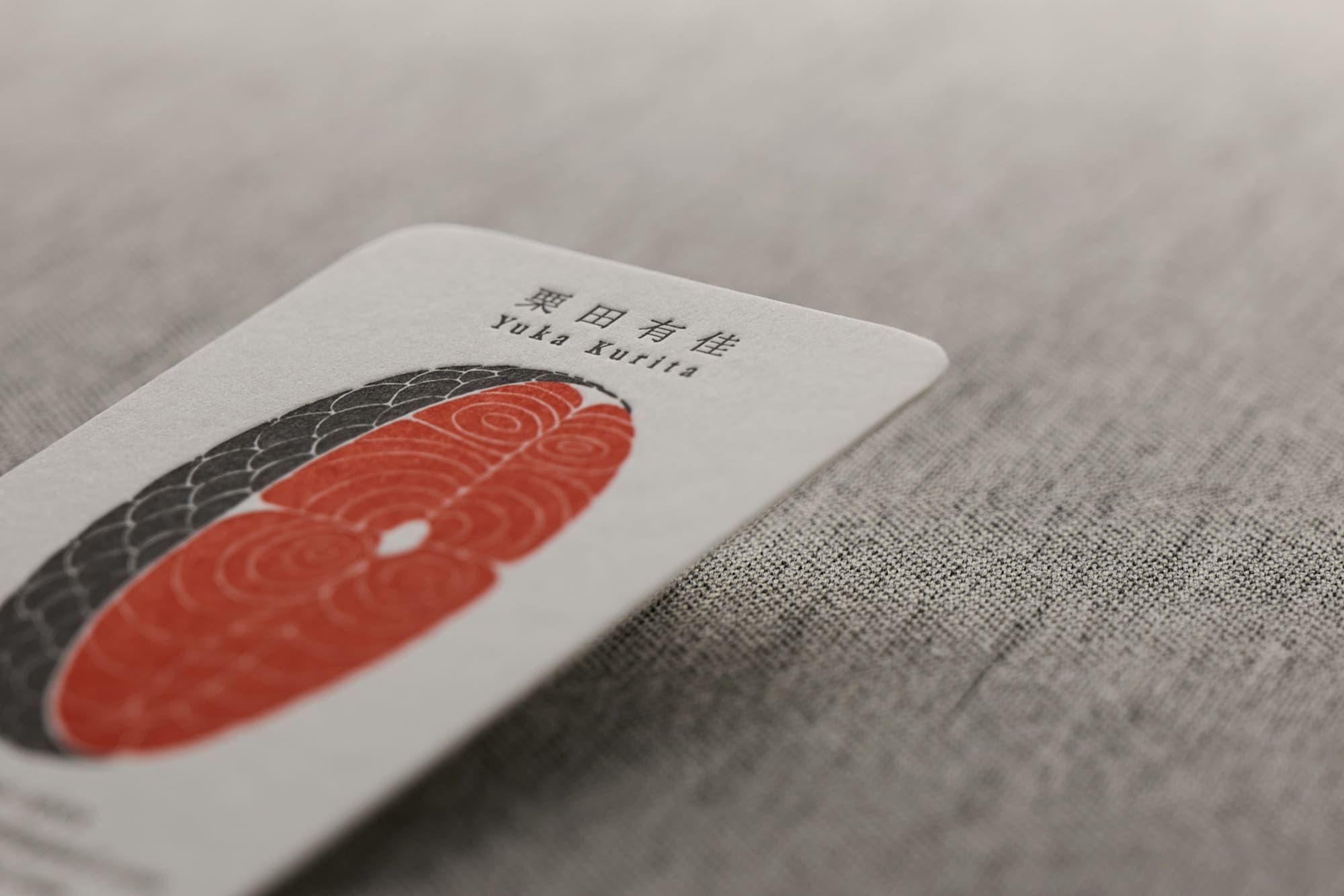 センスのあるイラスト名刺デザイン