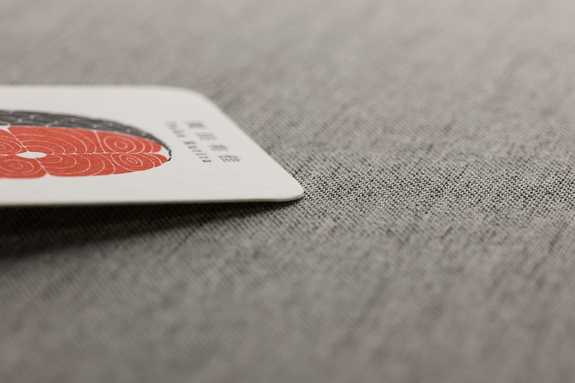 かっこいいイラスト名刺デザイン