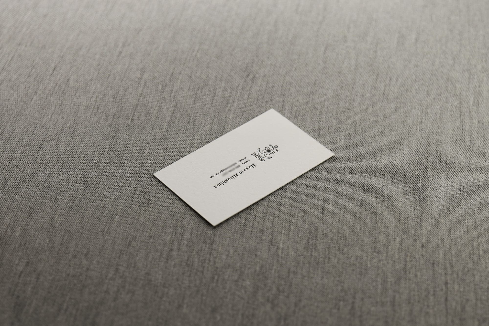 上品な特別な名刺