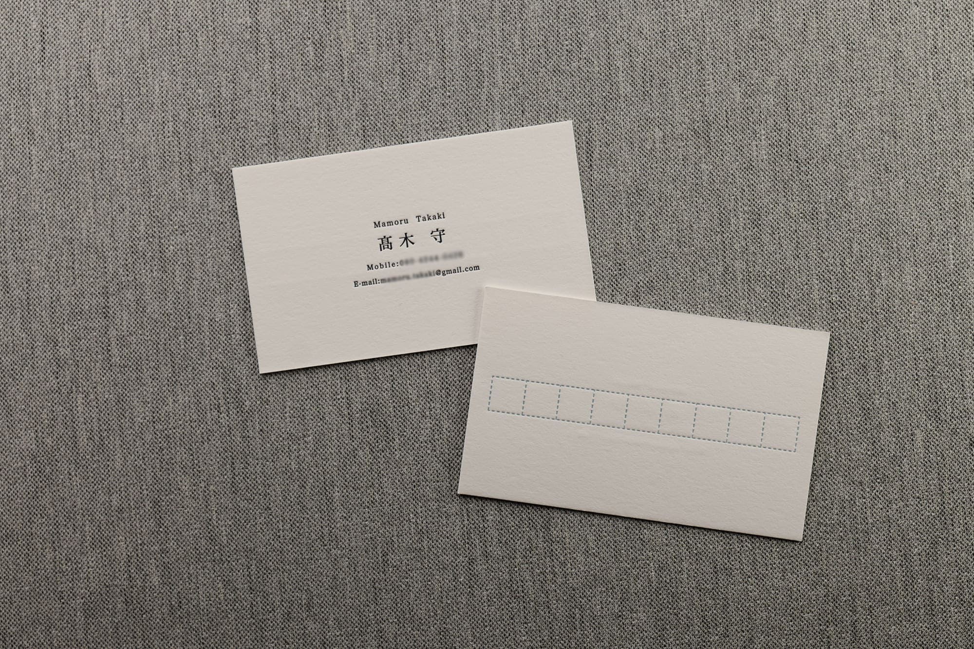 特別なデザイン名刺