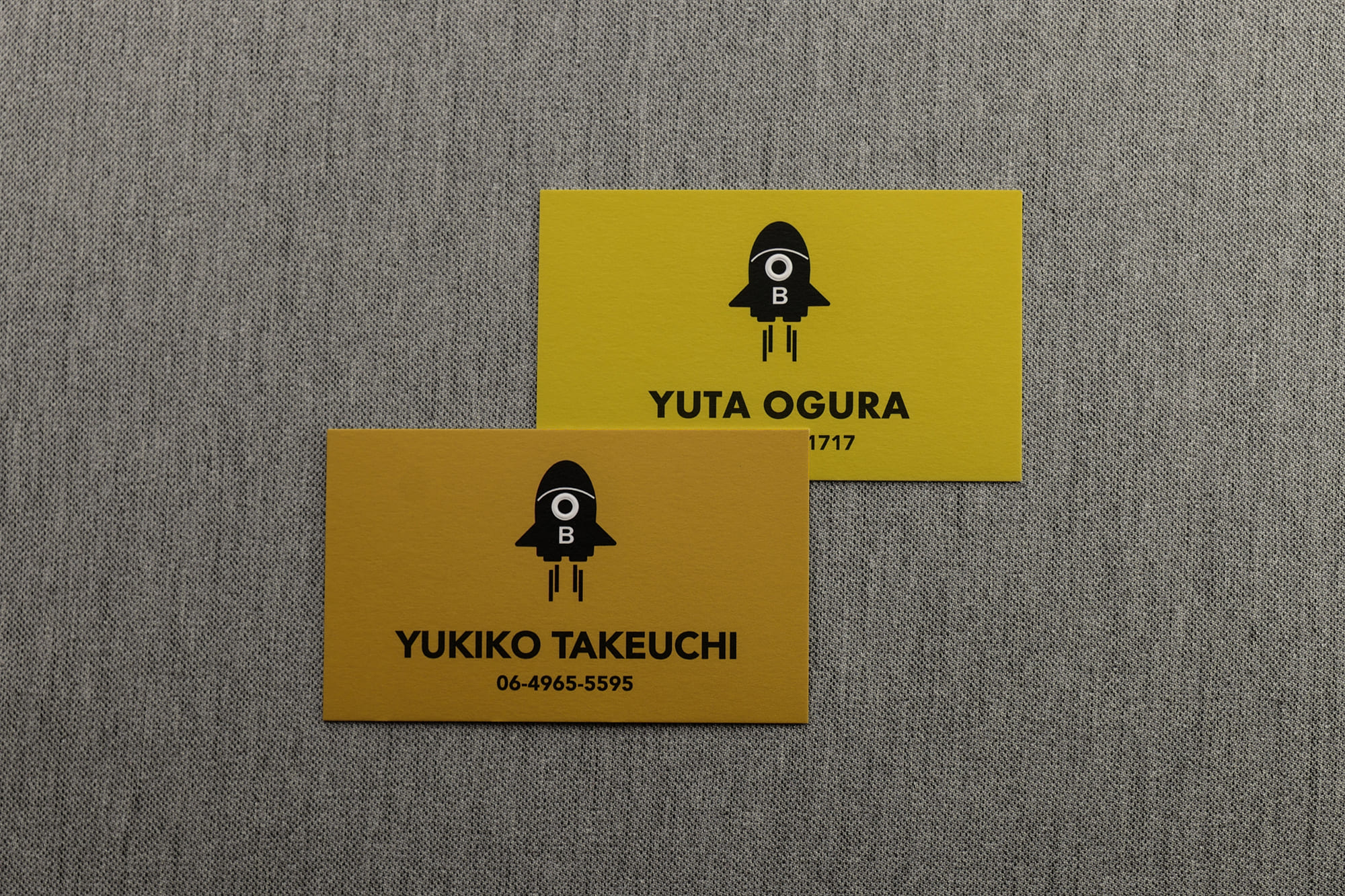 かっこいいアーティスト名刺デザイン