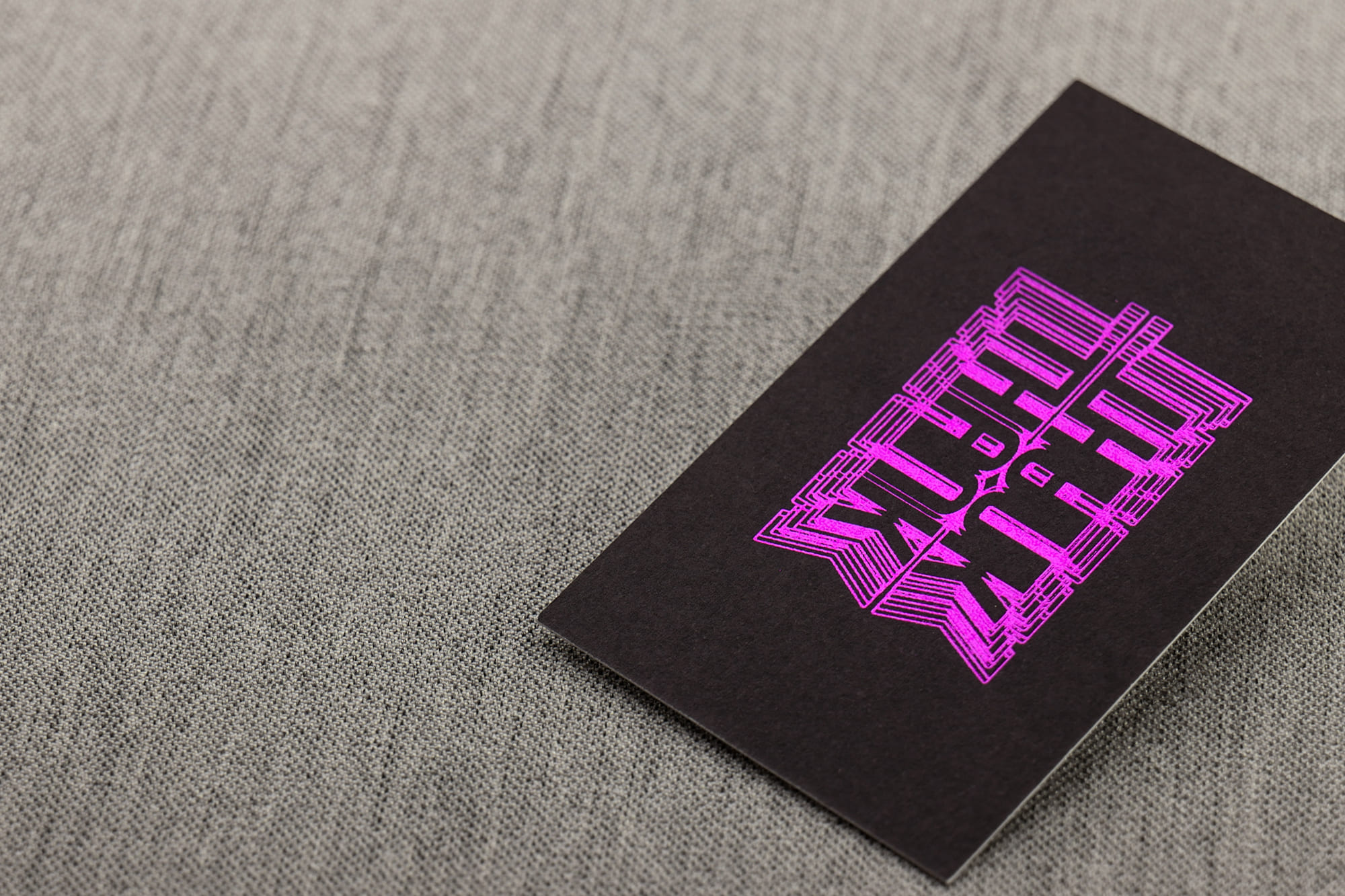 こだわったおしゃれなミュージシャン名刺