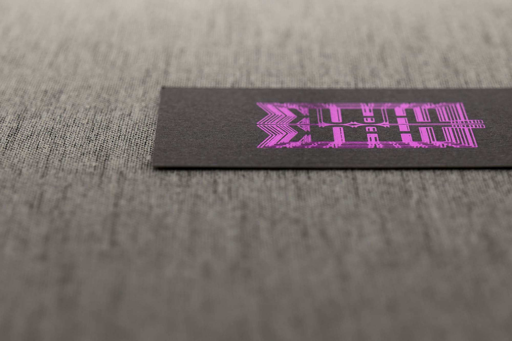 かっこいいミュージシャン名刺デザイン