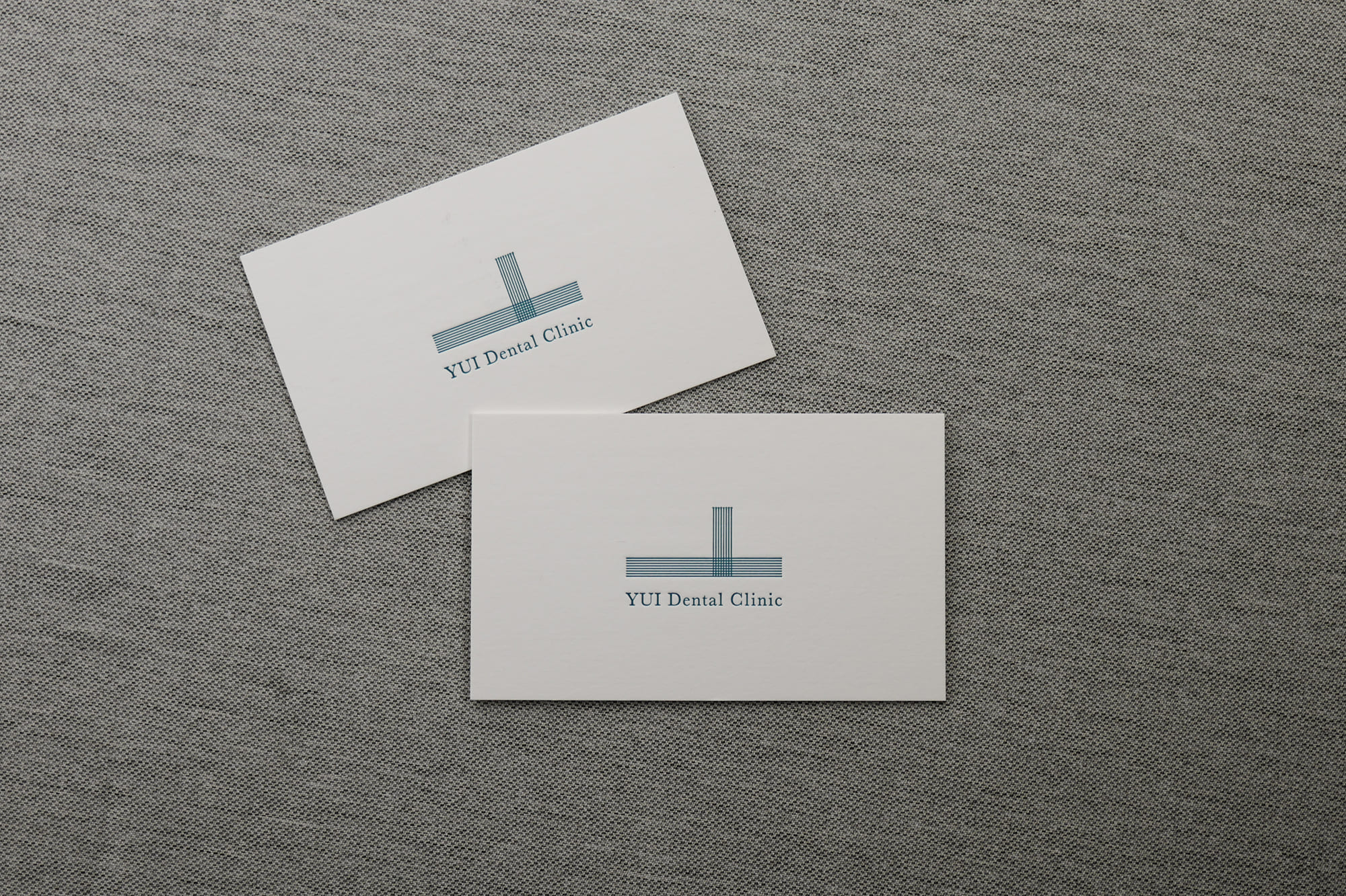 歯医者の活版名刺