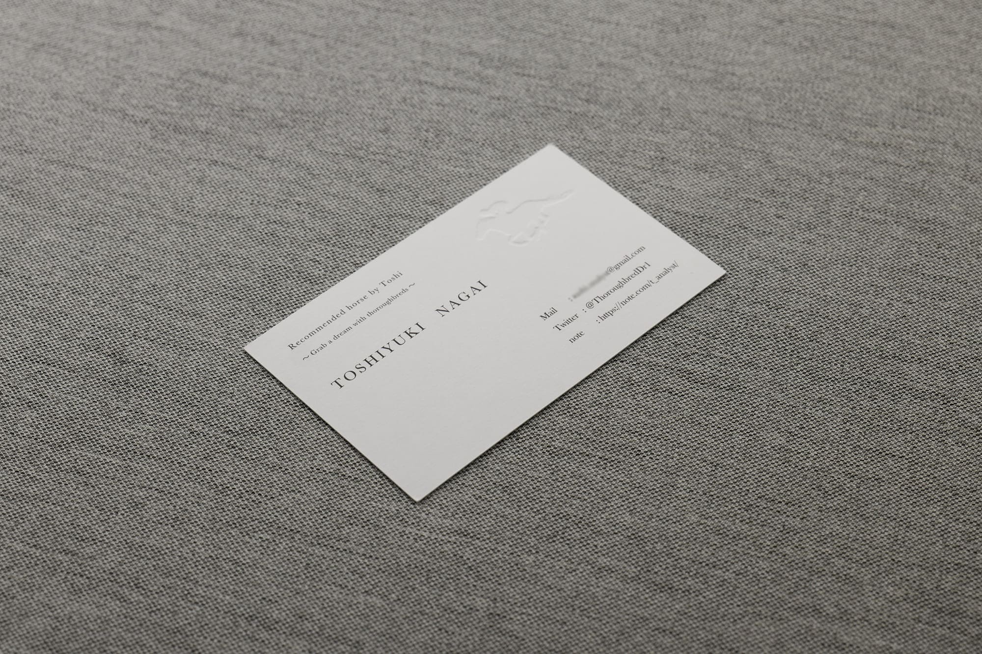 こだわったおしゃれな名刺