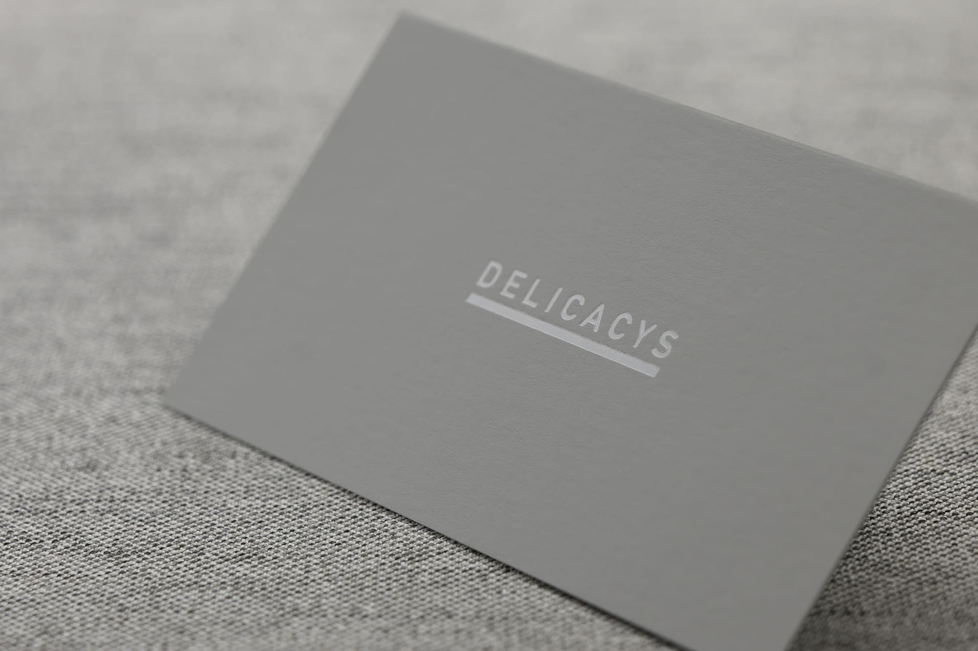 こだわったおしゃれなディレクター名刺